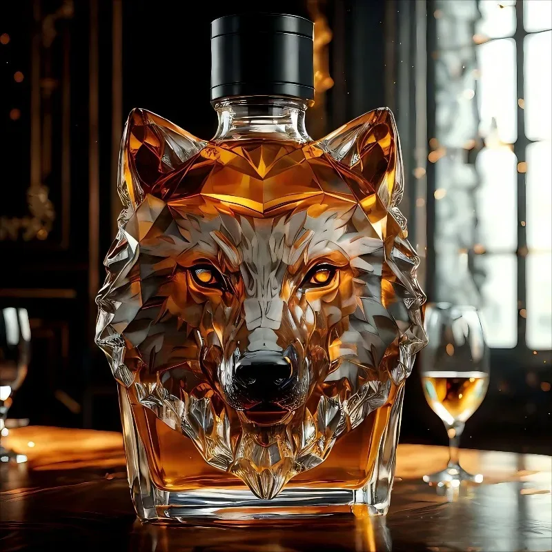 Wine Beer Spirits - Bouteille à liqueur en verre borosilicate