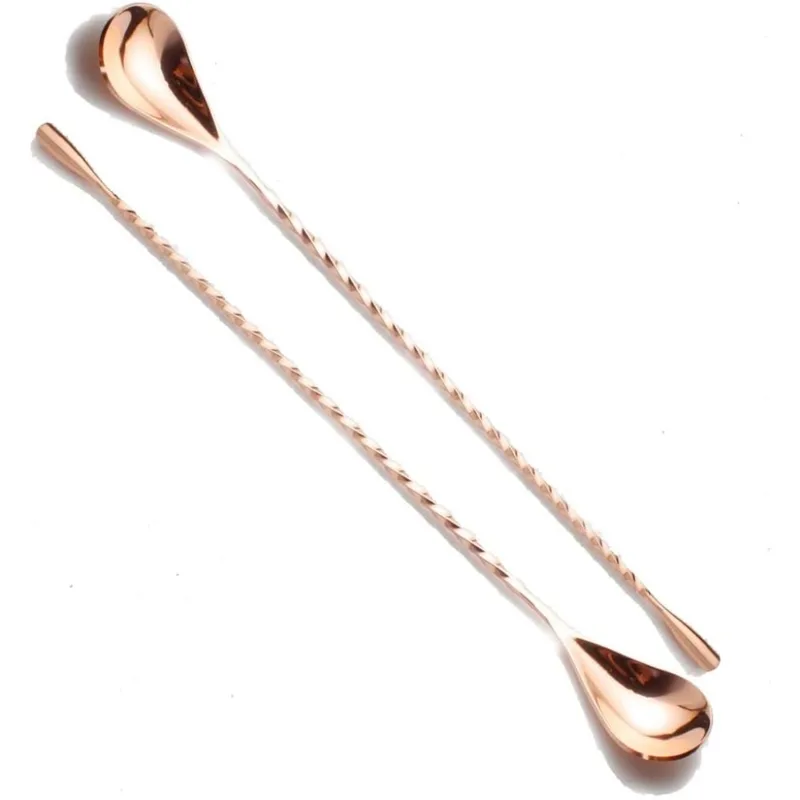 Bar Spoon Twisted - Ensemble de 2 cuillères à bar
