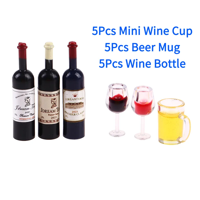 Wine Beer House - Miniatures de maison de poupée 1:12,