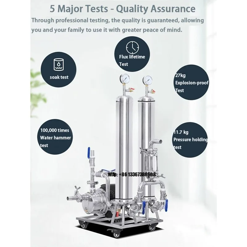 Wine Beers - Système de filtration multi-cercles en acier