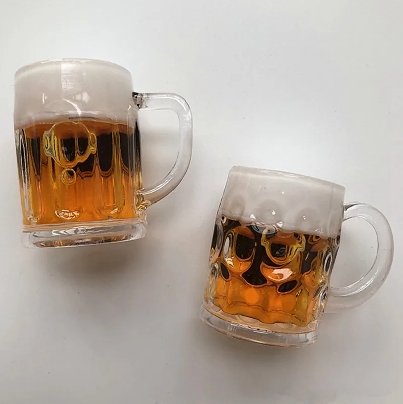 Wine Beer Fridge - Aimants de réfrigérateur 3D simulés tasse