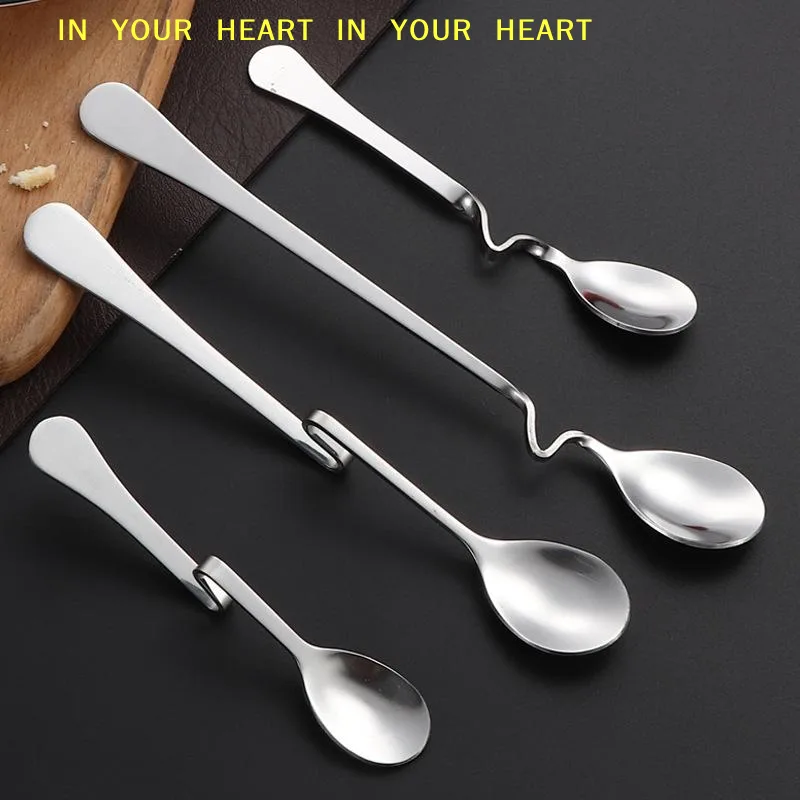 Bar Spoon Twisted - Cuillère à thé suspendue en acier