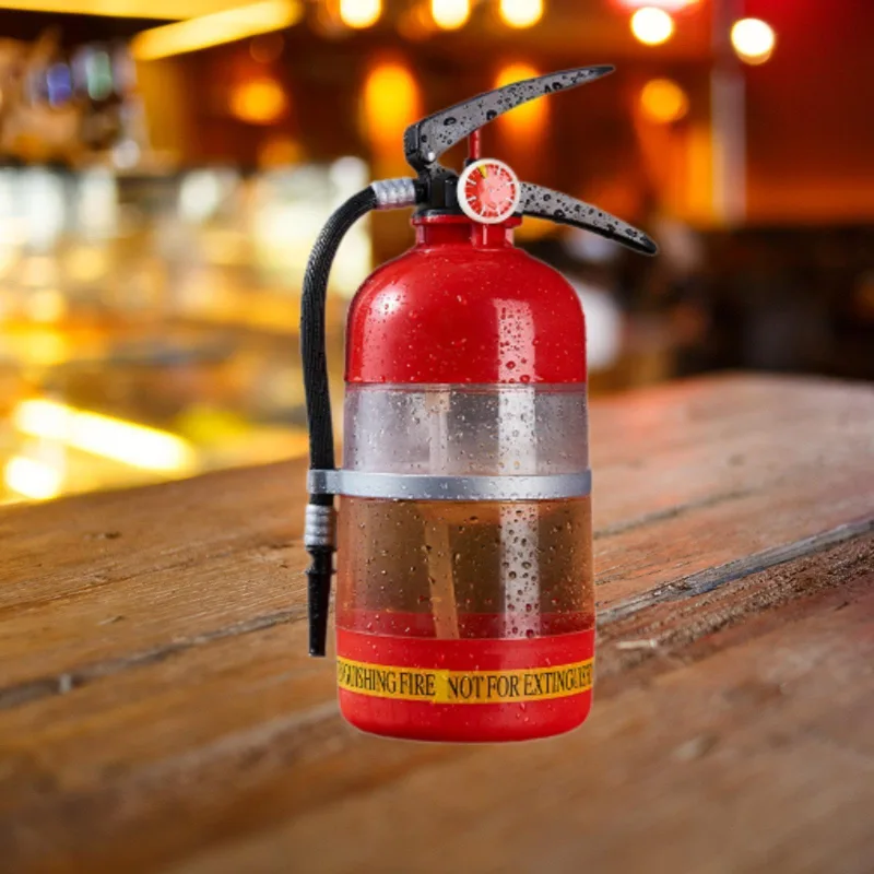 Wine Beer Drink - Distributeur d'alcool ABS en forme d'extincteur,