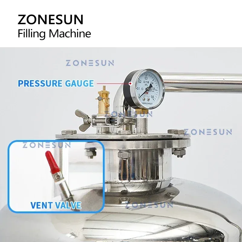 Wine Beer Drink - ZONESUN boissons gazeuses Machine de remplissage
