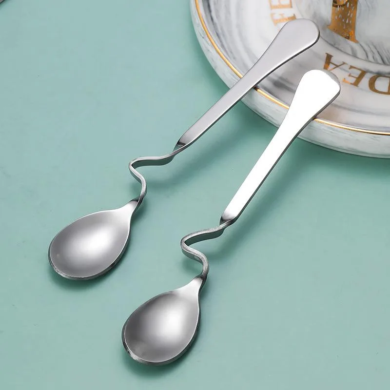 Bar Spoon Twisted - Cuillère suspendue à manche torsadé en