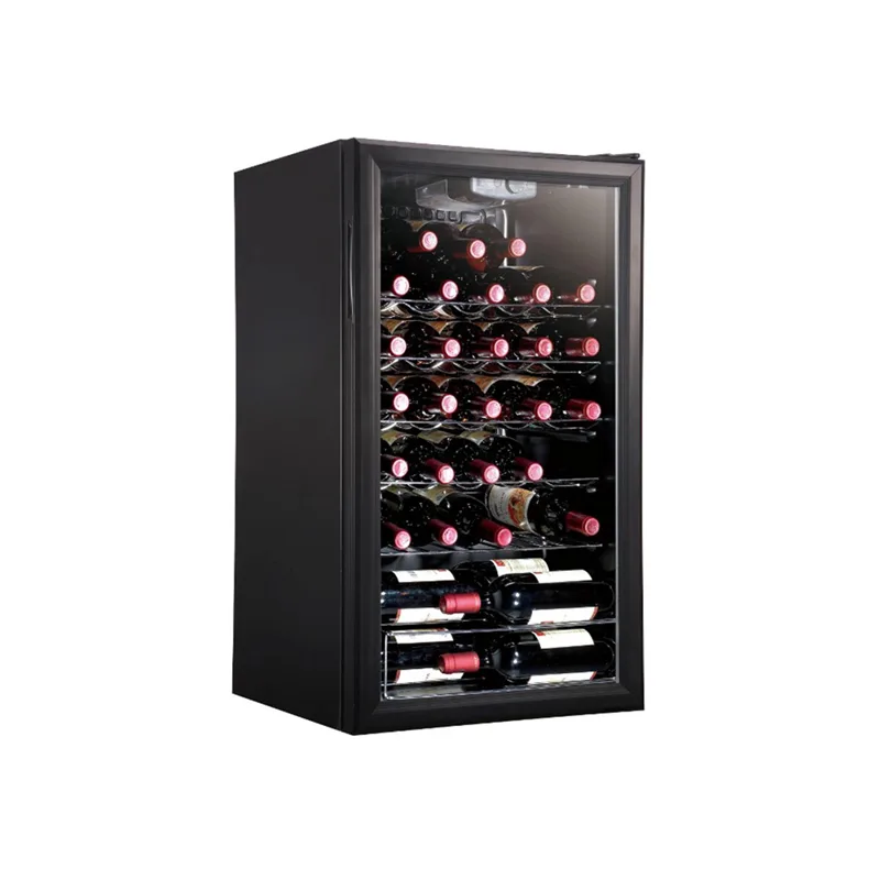 Wine Beer Fridge - Réfrigérateur à vin électrique 98L, compresseur