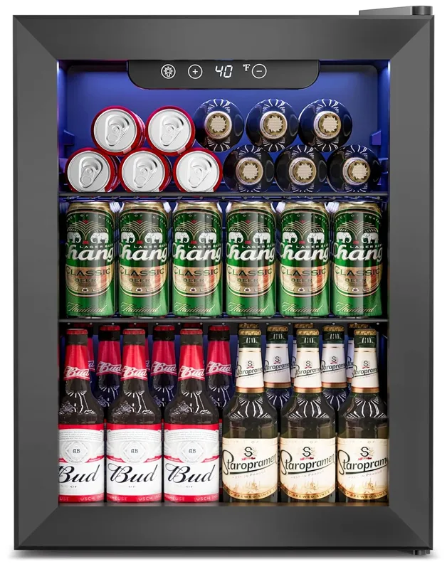 Wine Beer Fridge - Réfrigérateur à boissons de 1,7 pi³
