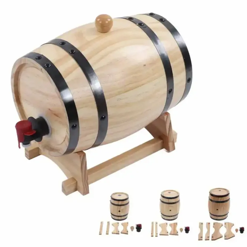 Baril de vin en pin 1/3/5l, se - Wine Beer Tequila avis et prix