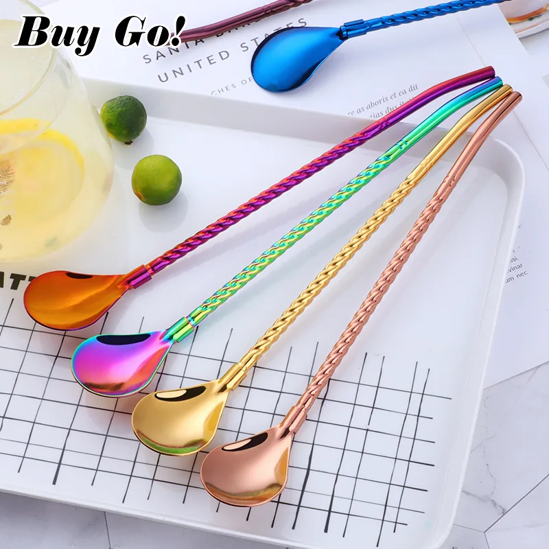 Grande cuillère à paille torsa - Bar Spoon Twisted avis et prix