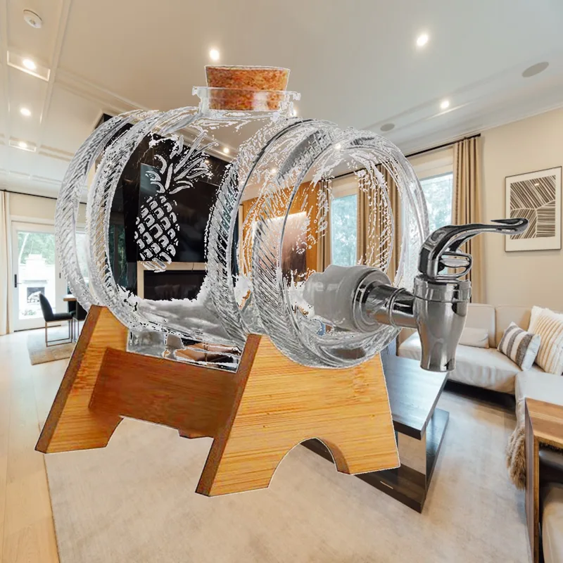 Distributeur en verre haut de  - Wine Beer Spirits avis et prix