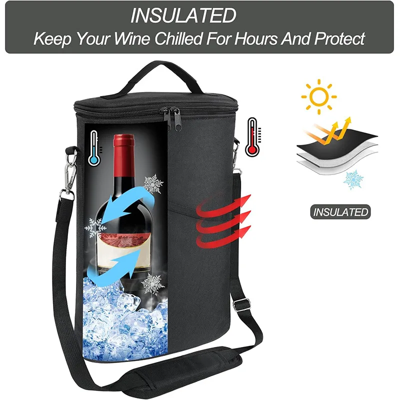 Sac isotherme souple pour bout - Wine Chiller Sleeve avis et prix
