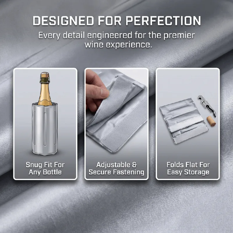 Sac isotherme réutilisable pou - Wine Chiller Sleeve avis et prix