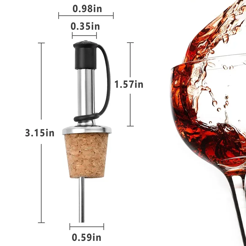 Verseur de vin rouge en liège, - Wine Beer Spirits avis et prix