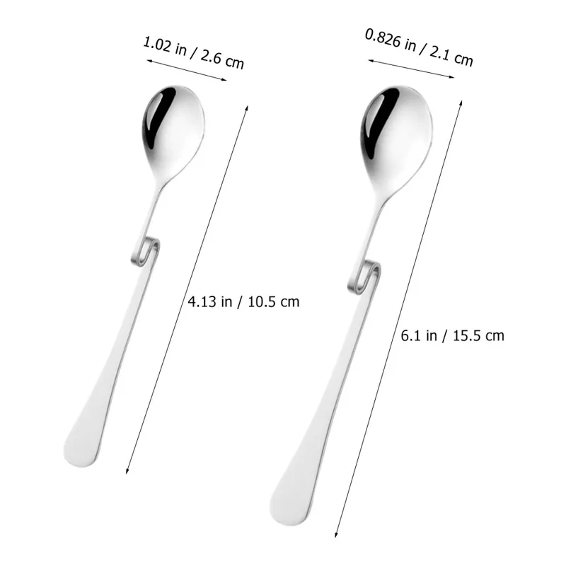 6 Cuillères à Mélanger en Acie - Bar Spoon Twisted avis et prix
