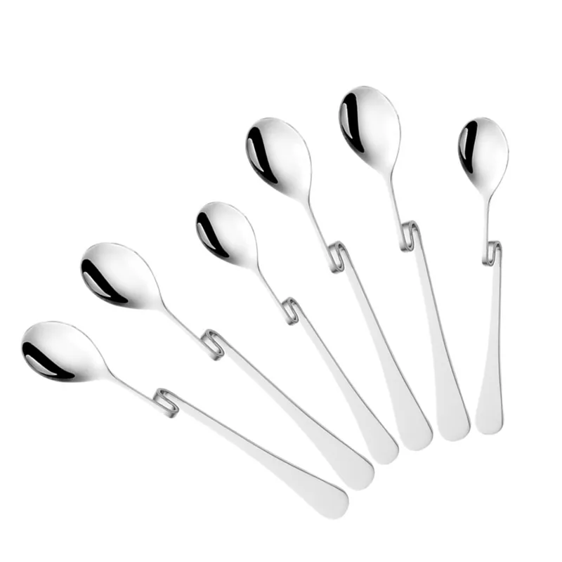 6 Cuillères à Mélanger en Acie - Bar Spoon Twisted avis et prix