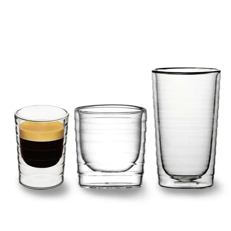 Tasse en verre isolée à Double - Wine Beer Tequila avis et prix