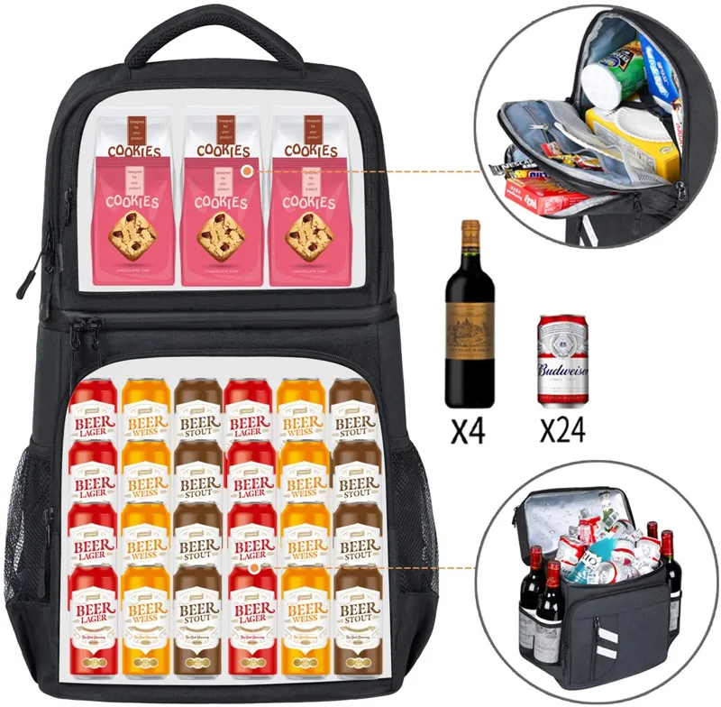 DENUONISS 2-en-1 sac à dos iso - Wine Beer Fridge avis et prix