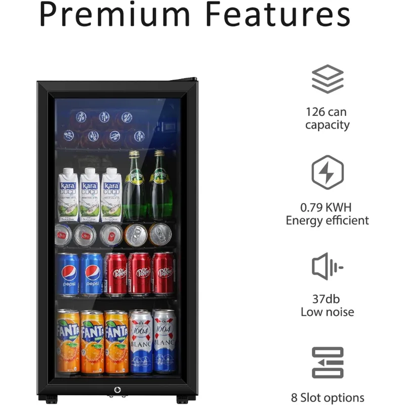Réfrigérateur à boissons, mini - Wine Beer Fridge avis et prix