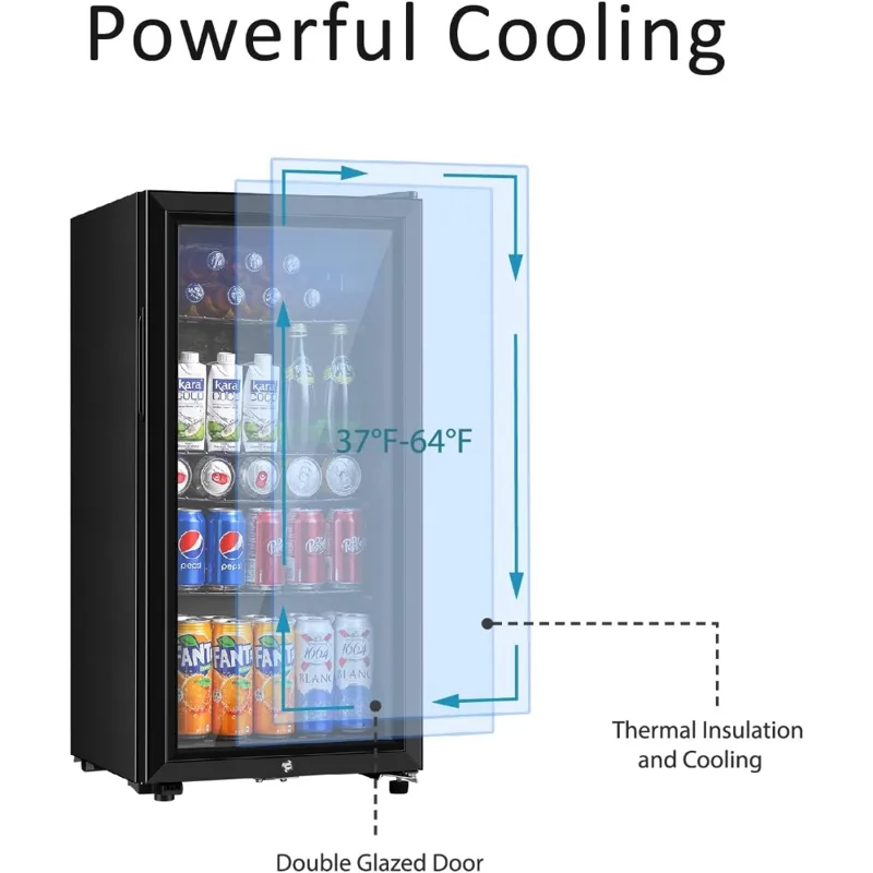 Réfrigérateur à boissons, mini - Wine Beer Fridge avis et prix