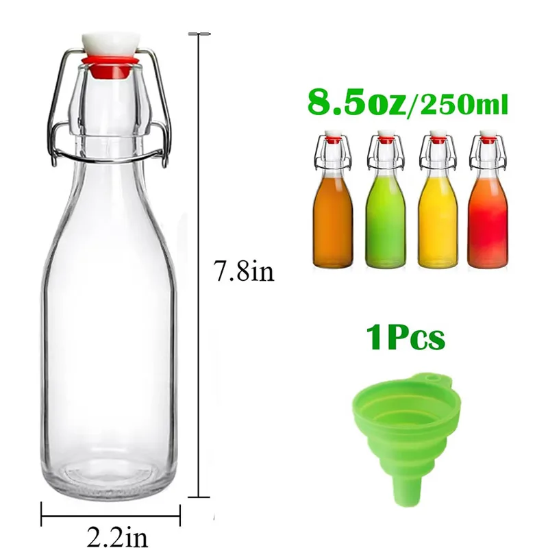 Bouteilles en verre à couvercl - Wine Beer Spirits avis et prix
