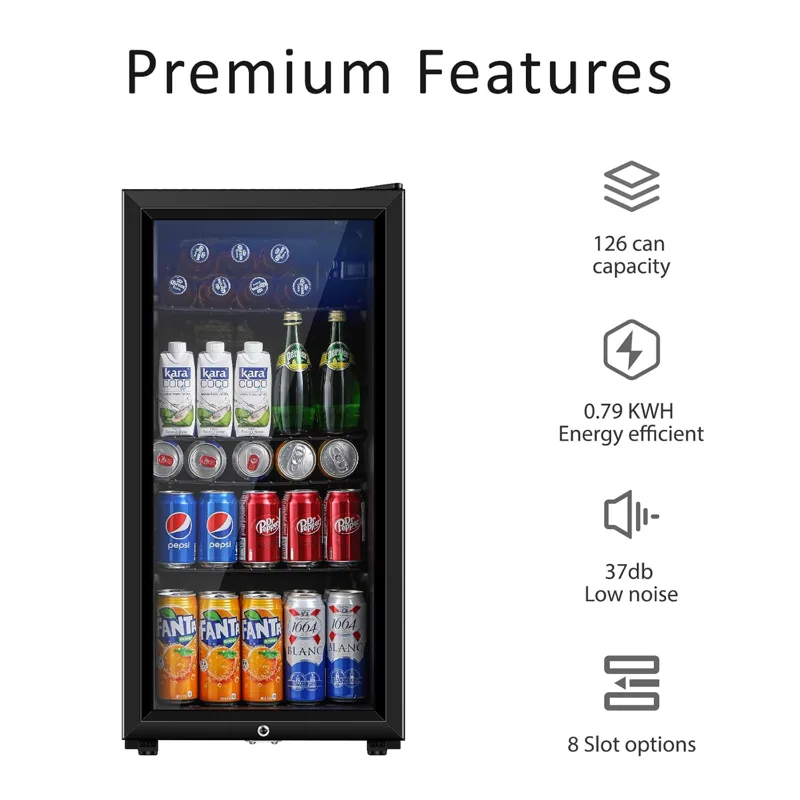 Réfrigérateur à boissons, mini - Wine Beer Fridge avis et prix