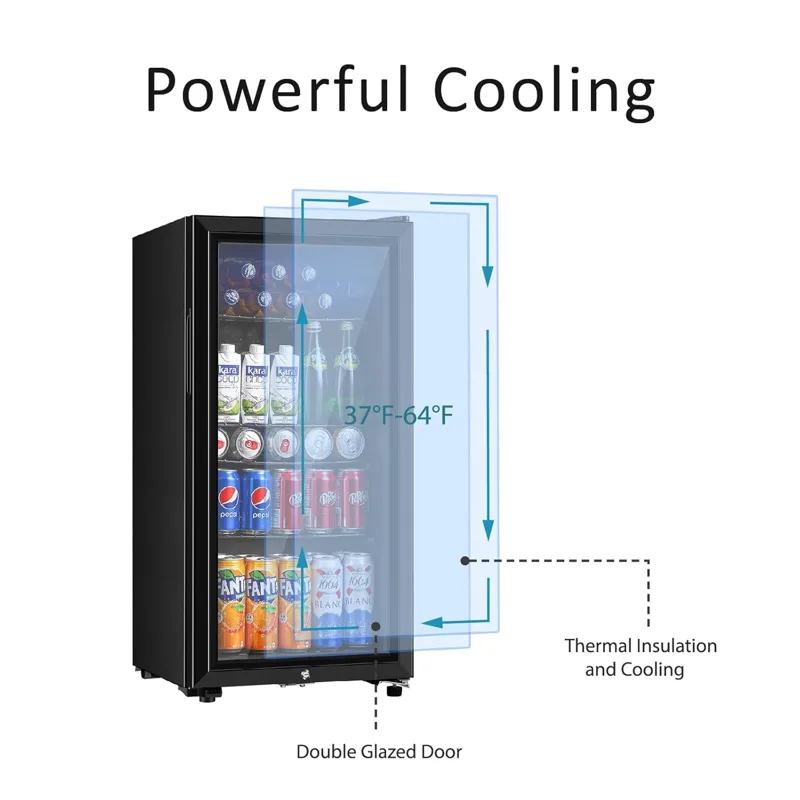 Réfrigérateur à boissons, mini - Wine Beer Fridge avis et prix