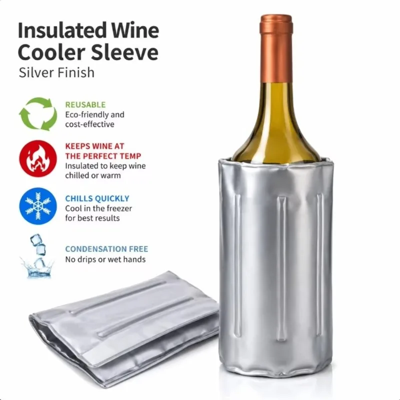 Sac isotherme rapide pour bout - Wine Chiller Sleeve avis et prix